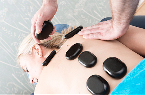 York massage with hot stones